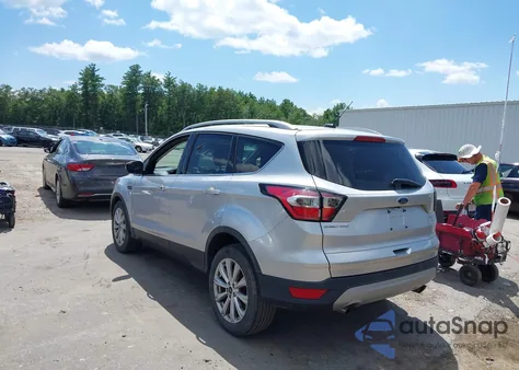 2017 Ford Escape Titanium from USA, damaged, VIN 1FMCU0JD2HUB77734